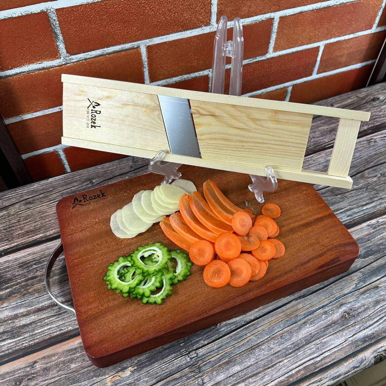 Sagat Rozek Sagat Serbaguna Slicer Ubi Pisau Keledek Buah Sayur