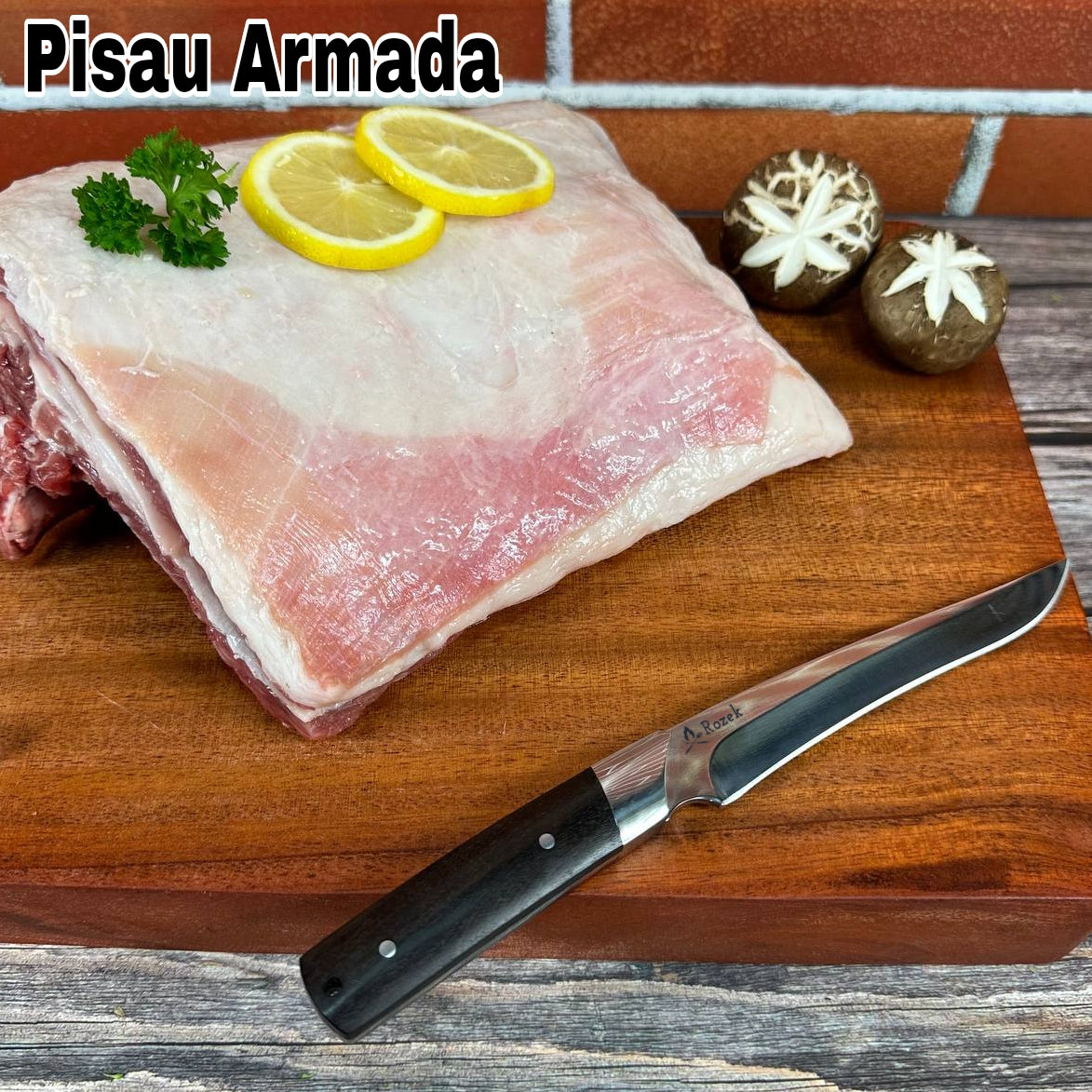 Rozek Pisau Armada Pisau Sembelih Slaughter Knife Pisau Buah