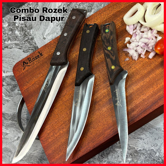 Combo Pisau Dapur Rozek Multipurpose Knife
